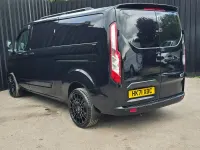 Used Ford Transit Custom Limited 130 HP (95 kW) 2021 Black Van