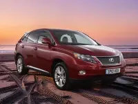 Used Lexus RX450h 2010 Red SUV