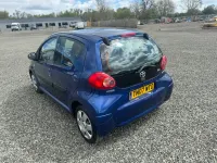 Gebraucht Toyota Aygo 2007 Blau Kleinwagen
