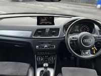 Used Audi Q3 S-line plus 150 HP (110 kW) 2016 Black SUV