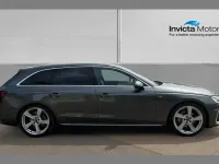 Used Audi A4 S-Line 204 HP (150 kW) 2022 Grey metallic Estate