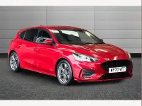 Used Ford Focus ST-Line 120 HP (88 kW) 2020 Red Hatchback