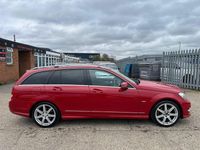 Used Mercedes C180 2012 Red Estate