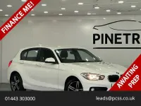 Używany BMW 116 Sport Line 116 KM (85 kW) 2018 Biały Hatchback