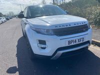 Used Land Rover Range Rover evoque Dynamic 2014 White SUV