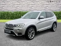 Begagnad BMW X3 xLine 190 HK (139 kW) 2014 Silver SUV