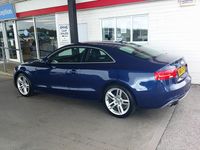 Used Audi A5 S-Line 177 HP (130 kW) 2016 Blue Coupe