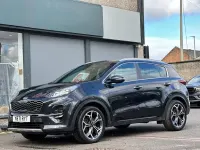 Used Kia Sportage GT-Line 136 HP (100 kW) 2022 Black SUV