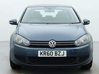 Used VW Golf VI SE 105 HP (77 kW) 2010 Blue Hatchback