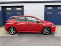 Used Nissan Leaf Acenta 110 kW (150 HP) 2021 Red Hatchback