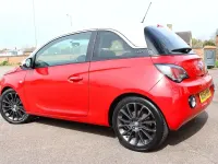 Used Vauxhall Adam Glam 100 HP (73 kW) 2014 Red Hatchback