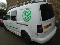 Used VW Caddy 102 HP (75 kW) 2011 White MPV