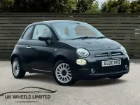 Used Fiat 500 Lounge 69 HP (50 kW) 2020 Black Hatchback