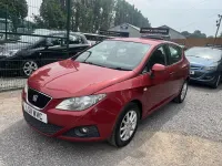 Used Seat Ibiza SE 105 HP (77 kW) 2011 Red Hatchback