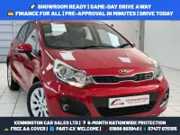 Used Kia Rio 109 HP (80 kW) 2014 Red Hatchback