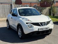 Used Nissan Juke Visia 110 HP (80 kW) 2013 White SUV