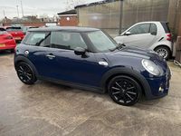 Begagnad Mini Cooper S Hatch 2015 Blå Halvkombi