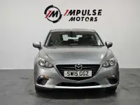 Usado Mazda 3 100 HP (73 kW) 2015 Prateado Citadino