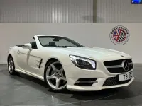 Używany Mercedes SL400 AMG 333 KM (244 kW) 2015 Biały Kabriolet