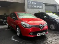 Used Renault Clio Dynamique 75 HP (55 kW) 2016 Red Hatchback