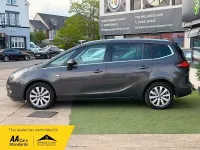 Used Vauxhall Zafira Tourer 165 HP (121 kW) 2014 Grey MPV