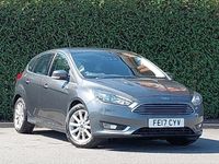 Used Ford Focus Titanium 125 HP (91 kW) 2017 Grey Hatchback
