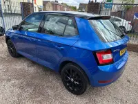 Used Skoda Fabia Colour Edition 75 HP (55 kW) 2019 Blue Hatchback