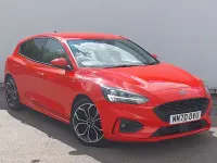 Used Ford Focus ST-Line X 125 HP (91 kW) 2020 Red Hatchback