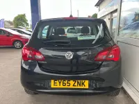 Used Vauxhall Corsa Design Edition 70 HP (51 kW) 2015 Black Hatchback