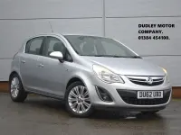 Used Vauxhall Corsa 100 HP (73 kW) 2012 Silver Hatchback