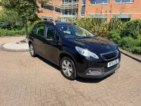 Used Peugeot 2008 Active 82 HP (60 kW) 2015 Black SUV