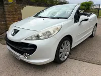 Używany Peugeot 207 CC GT 2009 Biały Kabriolet