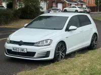 Used VW Golf VII GTD 150 HP (110 kW) 2013 White Hatchback