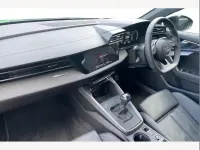 Used Audi A3 Black Edition 150 HP (110 kW) 2025 Blue Hatchback