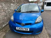 Used Toyota Aygo 2009 Blue Hatchback