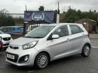 Used Kia Picanto 68 HP (50 kW) 2012 Silver Hatchback