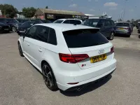 Used Audi S3 Sportback Black Edition 300 HP (220 kW) 2019 White Hatchback