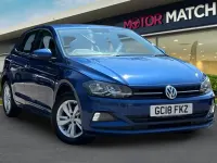 Used VW Polo SE 2018 Blue Hatchback