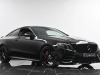 Used Mercedes E350 AMG line 2019 Black Coupe