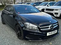 Käytetty Mercedes A200 AMG 134 HP (98 kW) 2015 Musta Viistoperä