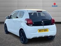 Used Peugeot 108 Allure 80 HP (58 kW) 2017 White Hatchback