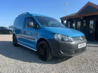 Used VW Caddy 75 HP (55 kW) 2011 Blue MPV