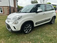 Used Fiat 500L Trekking 85 HP (62 kW) 2013 White MPV