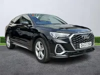 Used Audi Q3 S-Line 150 HP (110 kW) 2022 Black SUV