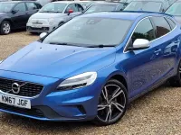 Used Volvo V40 R-Design Pro 2017 Blue Hatchback