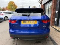 Used Jaguar F-Pace Prestige 180 HP (132 kW) 2017 Blue SUV