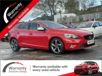 Used Volvo V40 R-Design 2015 Red Hatchback