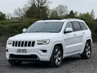 Used Jeep Grand Cherokee Overland 2017 White SUV