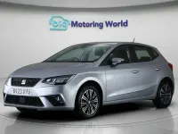 Used Seat Ibiza SE Technology 94 HP (69 kW) 2023 Silver Hatchback