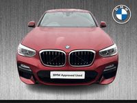 Used BMW X4 M Sport 187 HP (137 kW) 2019 Red SUV